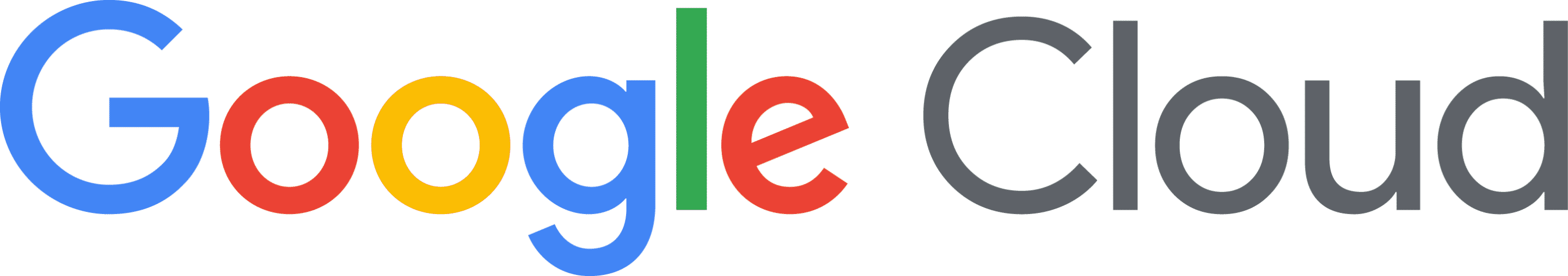 Google Cloud Logo Schriftzug