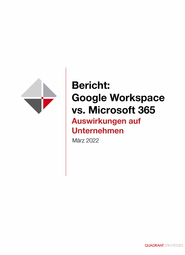 Studie Google Workspace vs Microsoft365 Seite 01