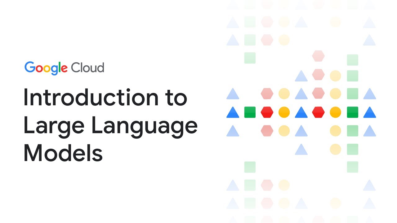 Introduction to Large Language Models